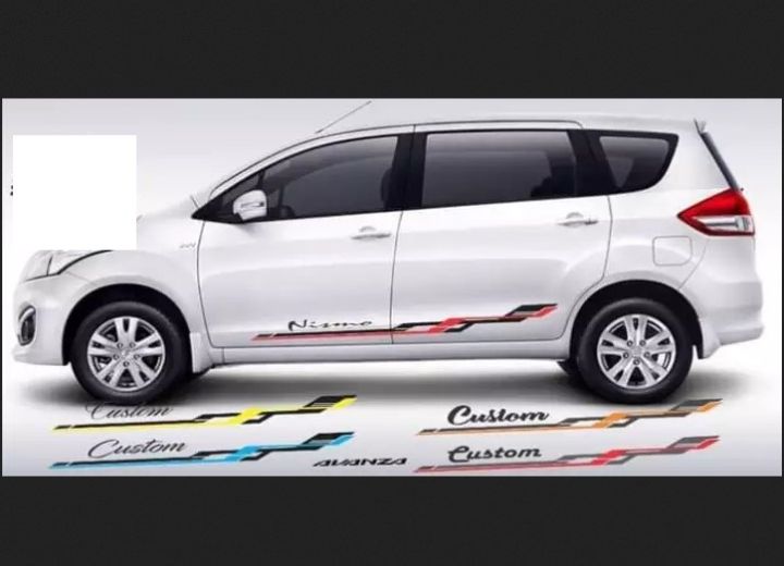 Stiker Mobil Nissan Livina Striping List Nismo Stiker Mobil Nissan