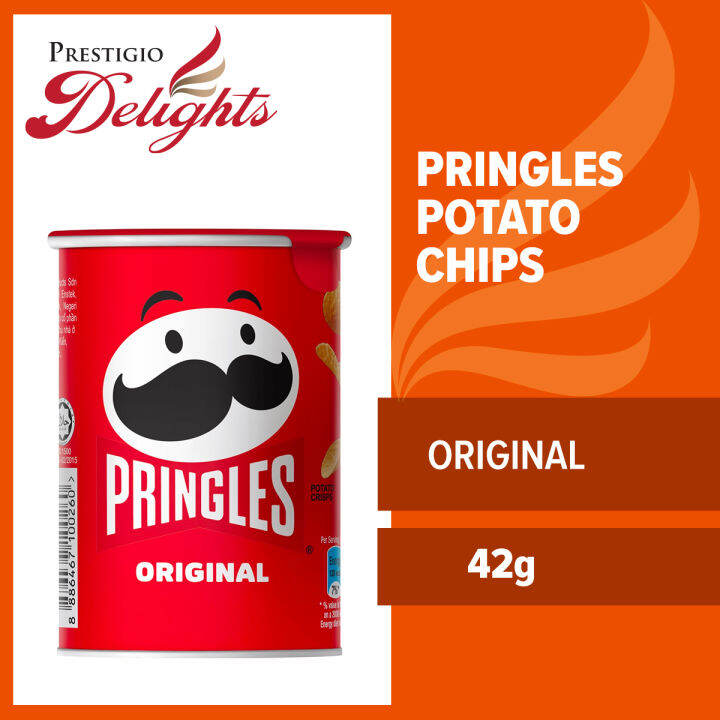 Pringles Original Potato Chips 42g Lazada