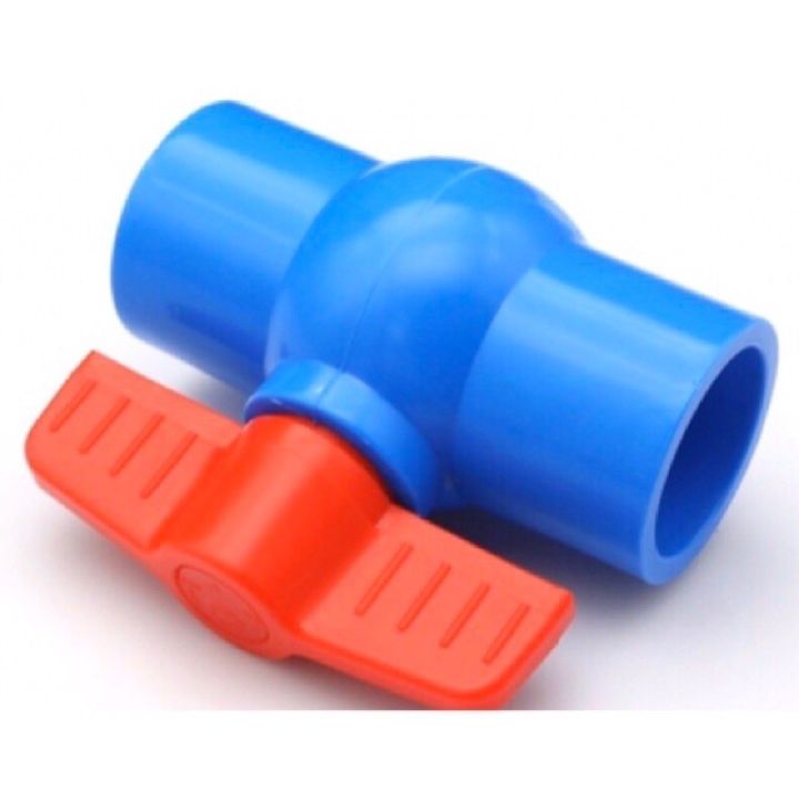 Cod Pvc Blue Ball Valve And Water Pipe Fittings Lazada Ph