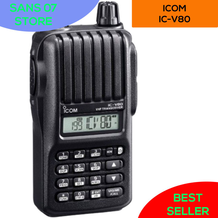 Radio Ht Icom V V Icv Ic V Lithium Vhf Handy Talky V E V