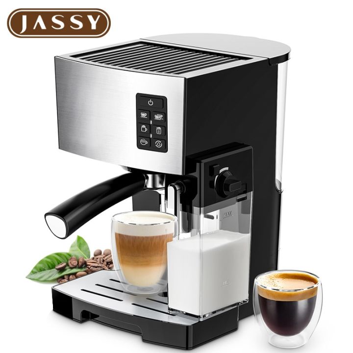 JASSY Automatic Espresso Coffee Machine 19 Bar Cappuccino Latte