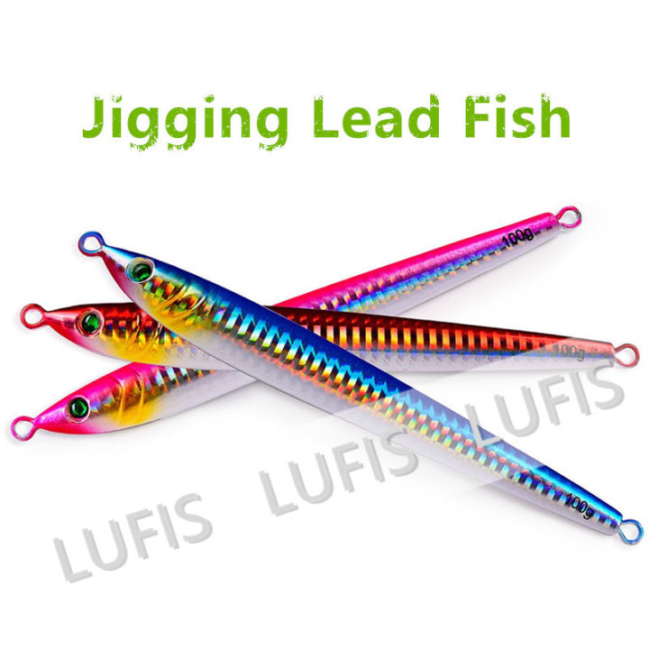 G G Laser Jigging Lead D Eyes Metal Jig Slow Jigging Trolling