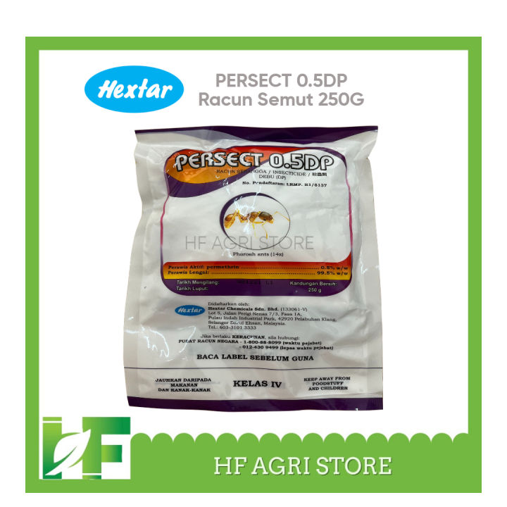 Hextar Persect 0 5DP 250g Racun Serangga Racun Semut