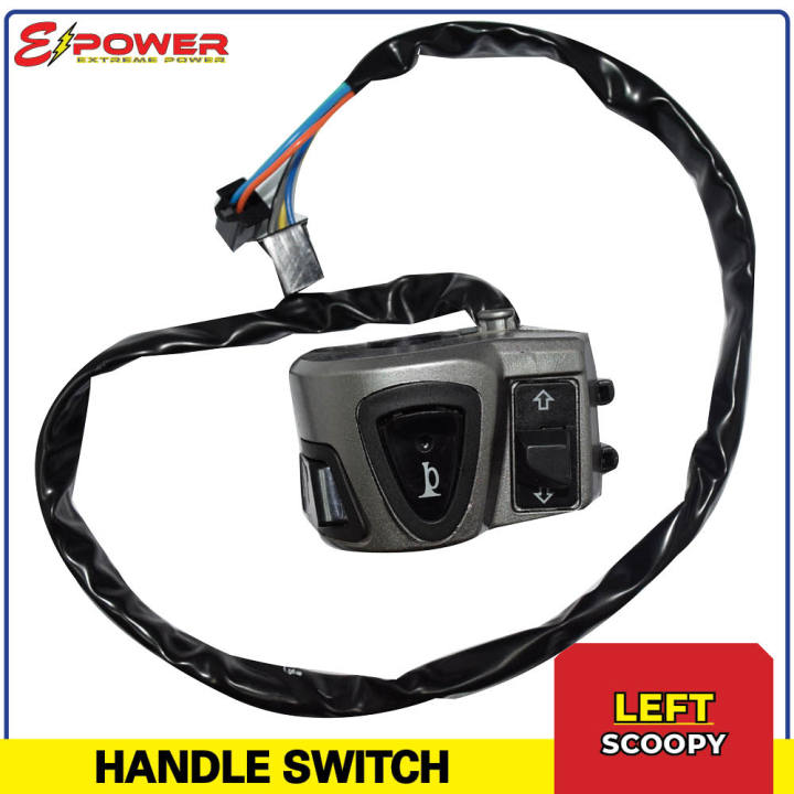 Honda Scoopy E Power Motorcycle Handle Control Switch Left Right