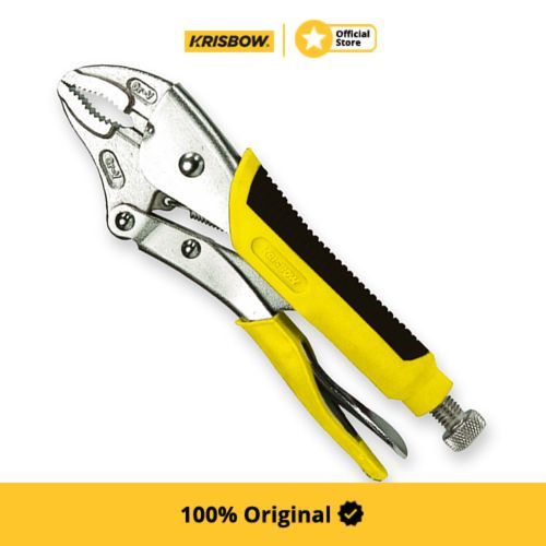 Krisbow Tang Penjepit Locking Plier Curve Jaw 10 Inci Lrlcr10 Lazada