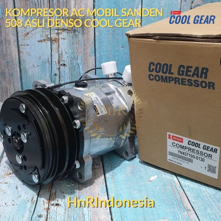 Kompresor AC Mobil Sanden 508 COMPRESSOR SD508 ASLI DENSO COOL GEAR