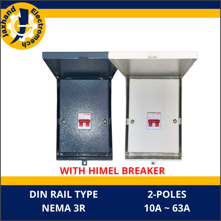 Nema R Enclosure With Miniature Circuit Breaker A To A Poles