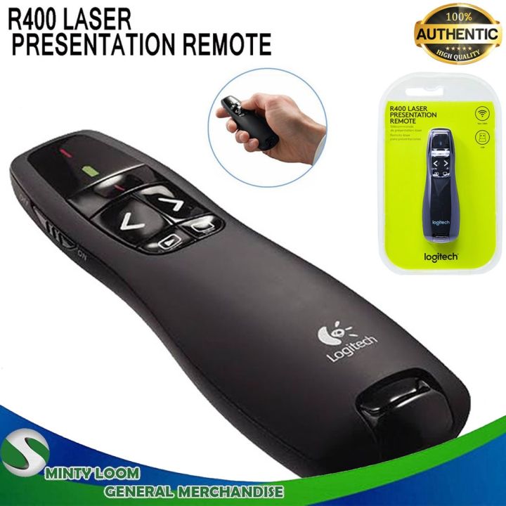 R400 Wireless Presenter Red Laser Pointer PPT Remote Control