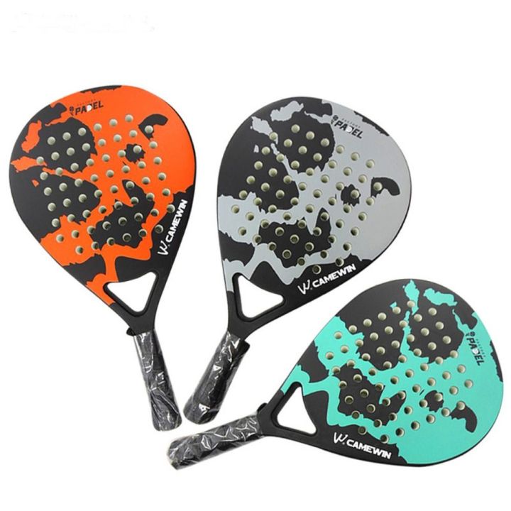 RIRIANN 3K Beach Tennis Racket Soft EVA Face Full Carbon Fiber Carbon