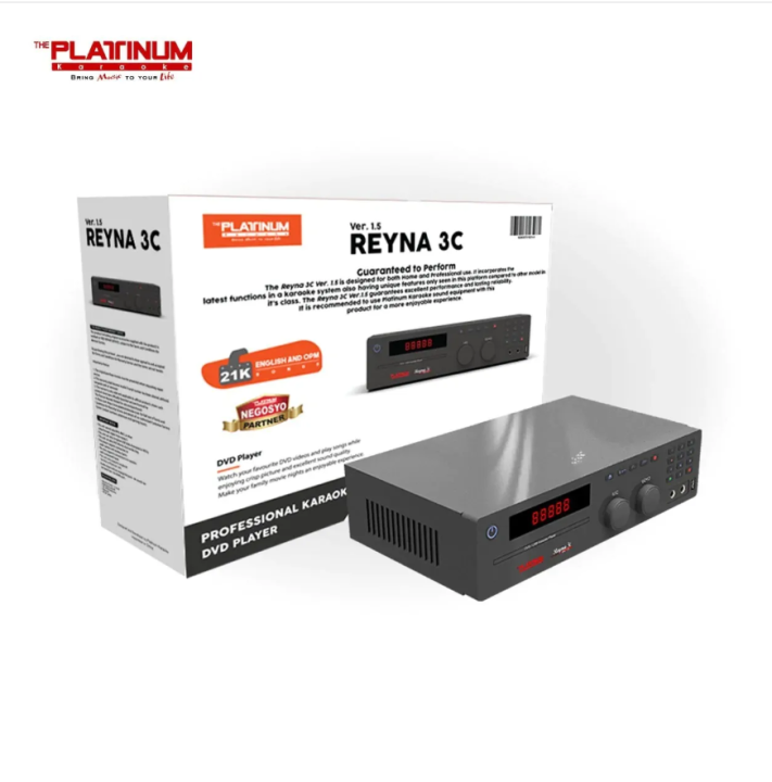 The Platinum Karaoke Reyna C Player With Opm English Songs