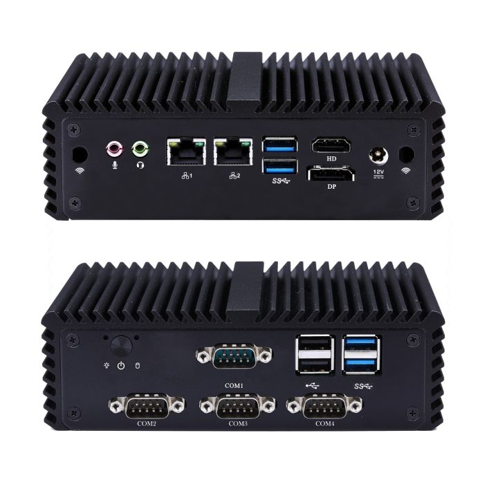 Qotom Mini Pc Q P J Quad Core Aes Ni Dp Lan Gpio Fanless