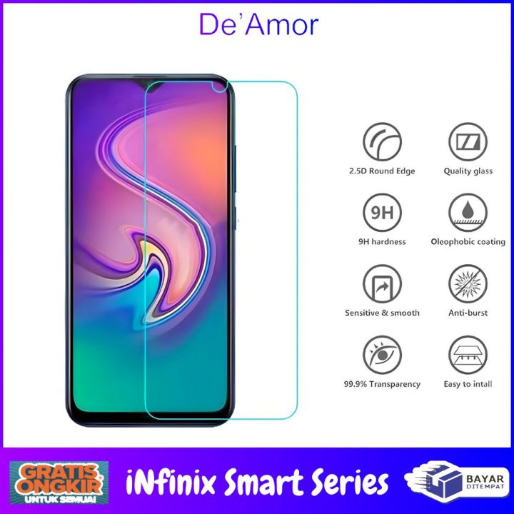 Dreamor Tempered Glass Infinix Smart Plus Hd Anti Gores Kaca