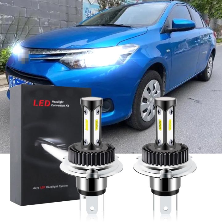 หลอดไฟหนารถยนต LED T12 6000K สขาว แบบเปลยน สาหรบ Toyota Vios E