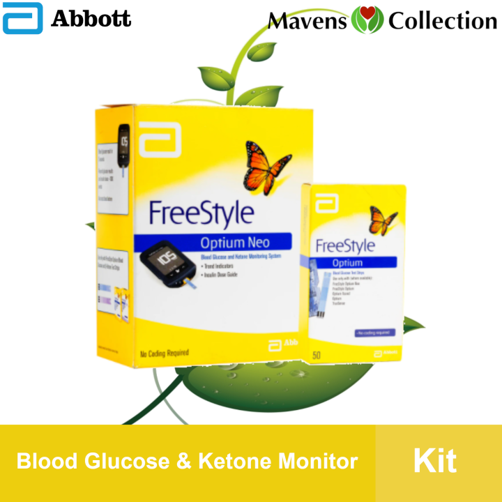 Freestyle Smart Buy Kit Optium Neo Glucose Ketone Monitoring System By