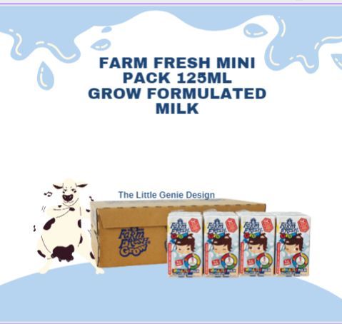 Farm Fresh Uht Milk Mini Pack Ml X Packs One Carton Half Carton