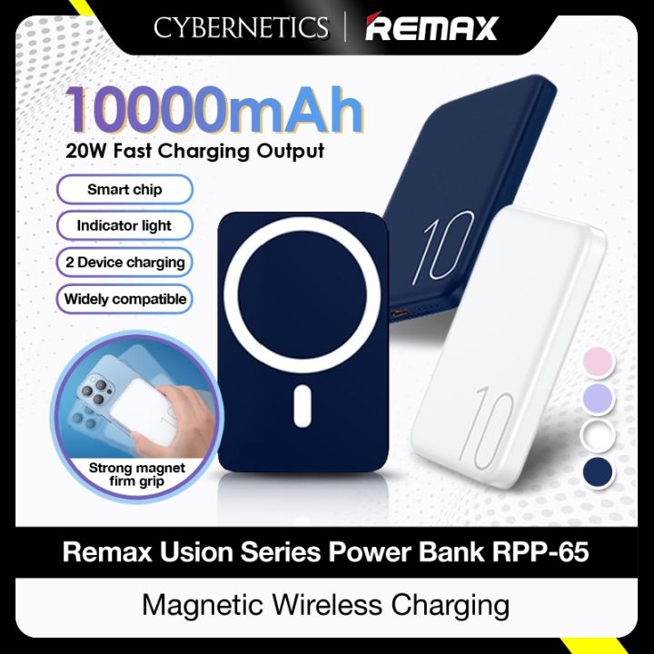 REMAX RPP 65 10000mAH 15W Slim And Mini Magnetic Wireless Fast Charging