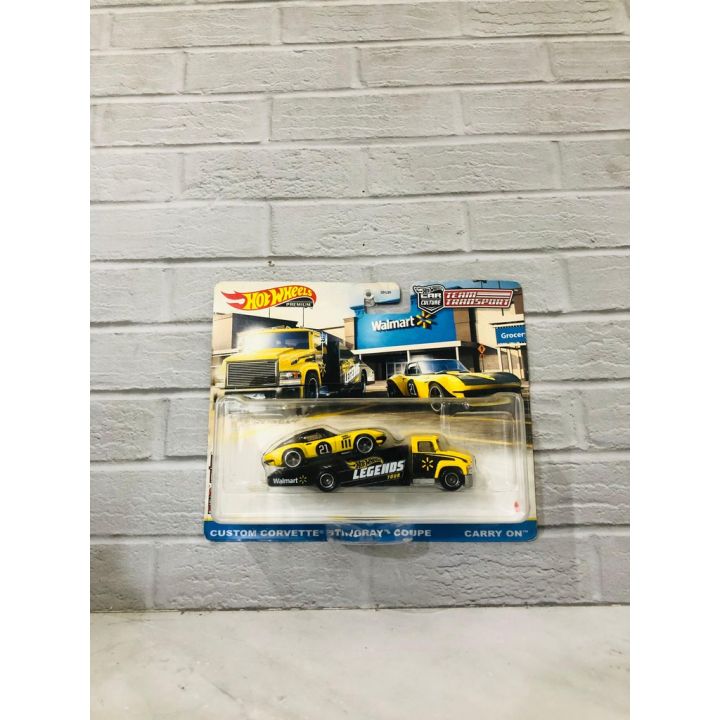 Hot Wheels Premium Team Transport Custom Corvette Stingray Coupe Carry