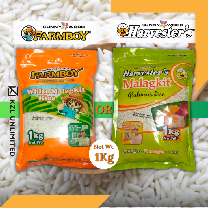 Farmboy White Malagkit Rice Or Harvester S Malagkit Glutinous Rice Kg