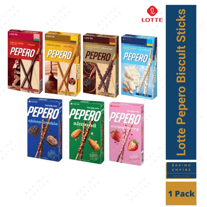 Lotte Pepero Biscuit Stick Pack Lazada