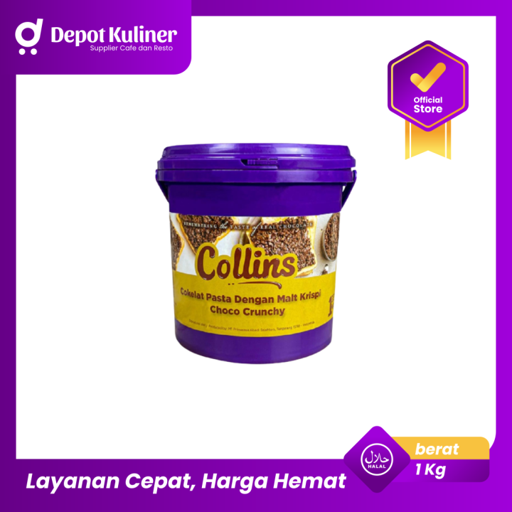 Collins Choco Crunchy Kg Medan Murah Cod Selai Coklat Chruncy