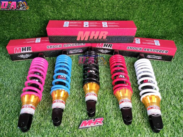 MHR REAR SHOCK 300mm FOR MIO CLICK BEAT MIO I 125 FINO SCOOPY