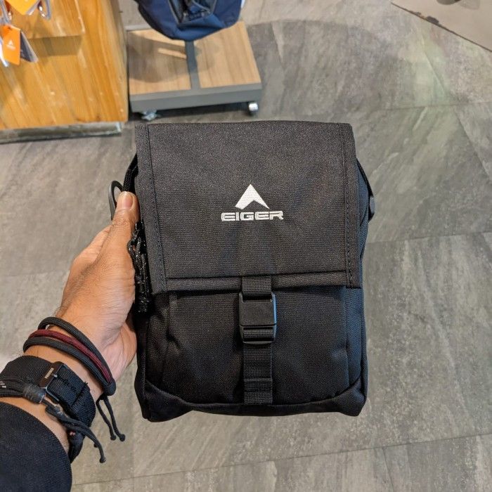 EIGER TAS SELEMPANG ASCENDA SB BLACK Lazada Indonesia