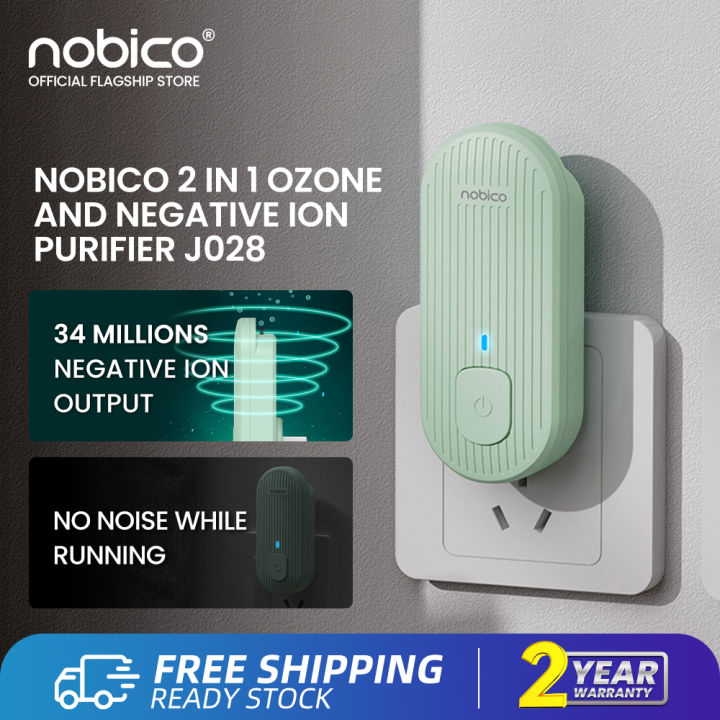 Nobico J Negative Ion Air Purifier Ion Concentration Million