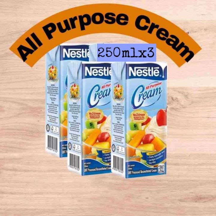 Nestle All Purpose Cream 250ml Pack Of 3 Lazada PH