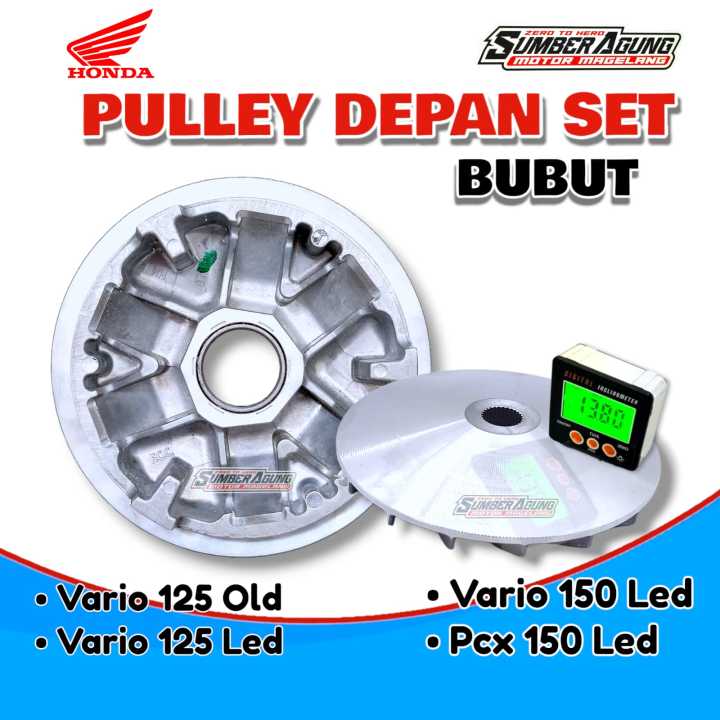 PULLEY SET COSTUM BUBUT RUMAH ROLLER VARIO 125 150 PCX 150 ADV 150