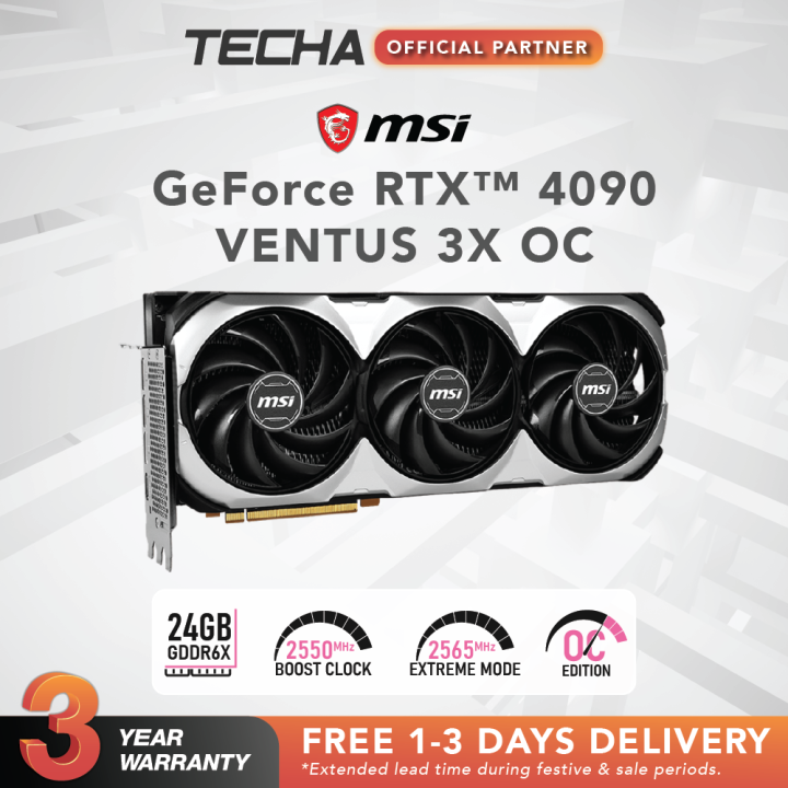 Msi Geforce Rtx Ventus X Oc Gaming X Trio Gb Gddr X