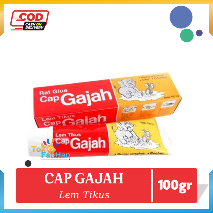 Lem Tikus Cap Gajah Tube 100 ML 100ML Original Lazada Indonesia