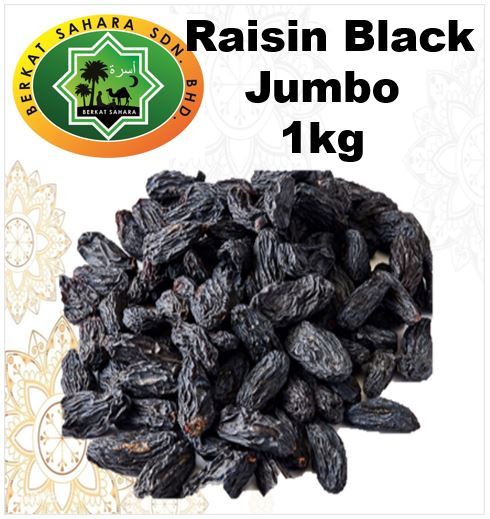 Raisin Black Jumbo 1kg Kismis Jumbo Hitam 葡萄 黑色巨型 1kg Lazada