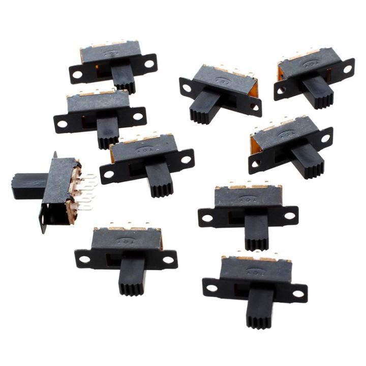 10 Pcs 6 Pins 2 Positions DPDT On On Mini Slide Switch Lazada PH