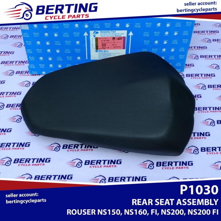 REAR SEAT ASSY Rouser NS150 NS160 NS200 200NS Genuine JL191004 Lazada PH