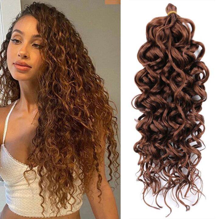 Guaip Synthetic Hair Hawaii Afro Curl Natural Ombre Crochet Braids Diy