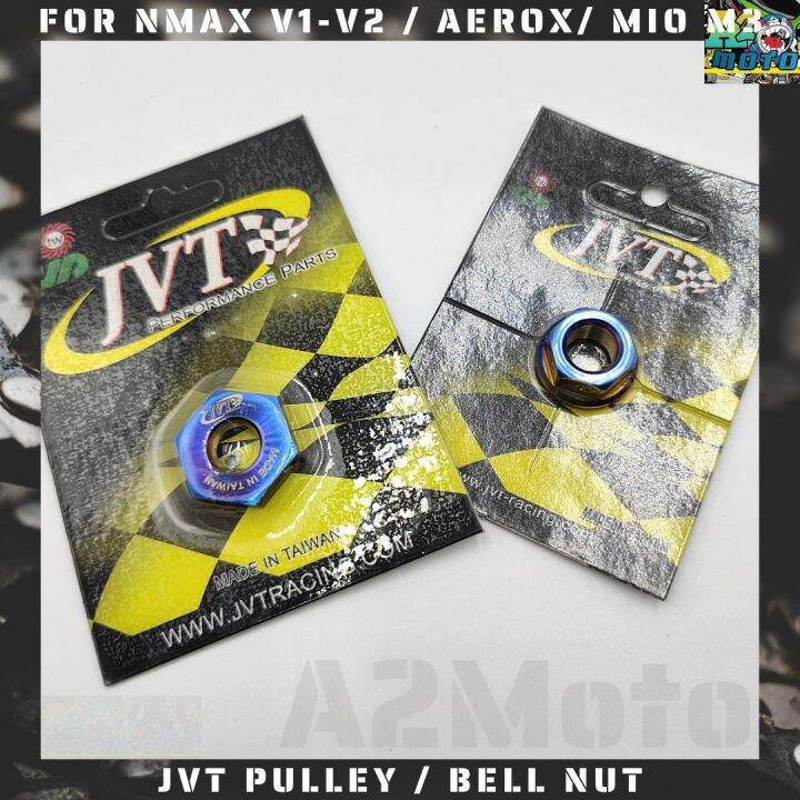 Jvt Pulley Bell Nut Titanium For Nmax V V Aerox Mio I