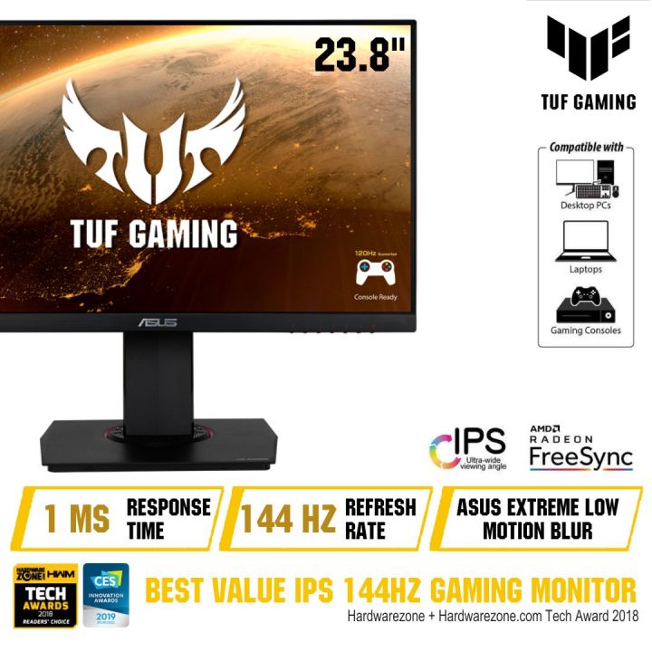 ASUS TUF Gaming VG249Q Gaming Monitor 23 8 Inch Full HD 1920x1080