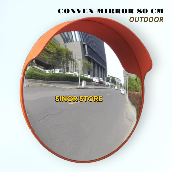 Convex Mirror Kaca Cermin Cembung Cm Safety Outdoor Indoor Lazada