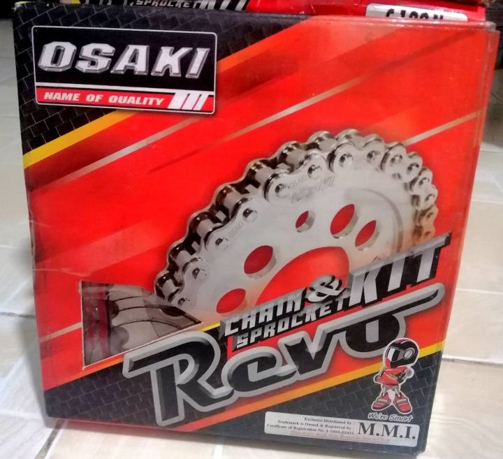 Fury R Holes Osaki Revo Chain And Sprocket Set Chrome Made In