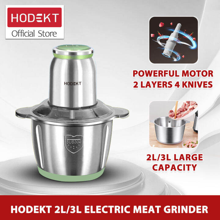 Hodekt Electric Meat Grinder Multi Function Mincer Processor Stainless