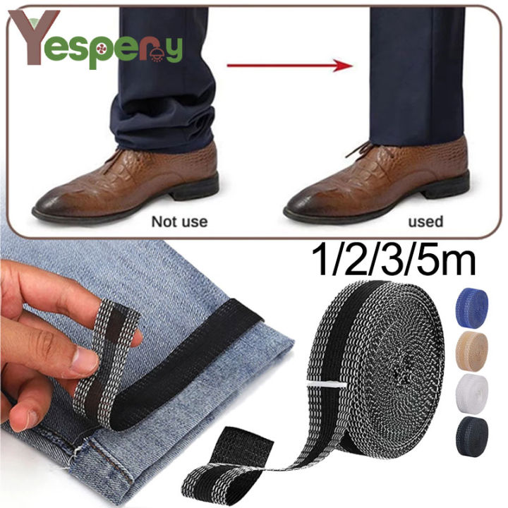 Yespery Self Adhesive Pants Paste Diy Iron On Pants Edge Shorten Repair