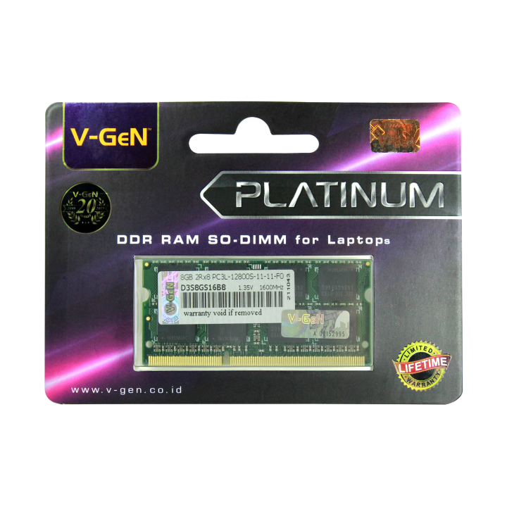 Ram Ddr Ddr L Sodimm V Gen Platinum Gb Pc Mhz Memory Laptop