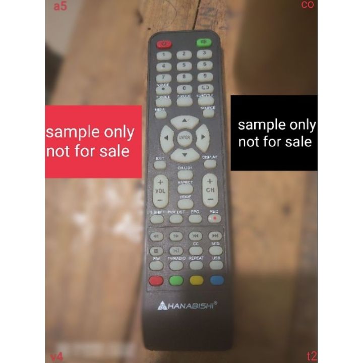 Hanabishi Smart Tv Remote Universal 100 Na Gagana Sa Tv Mo Lazada PH