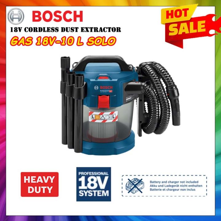 Bosch GAS 18V 10 L GAS18V 10L 18V Cordless Vacuum Cleaner Solo Lazada