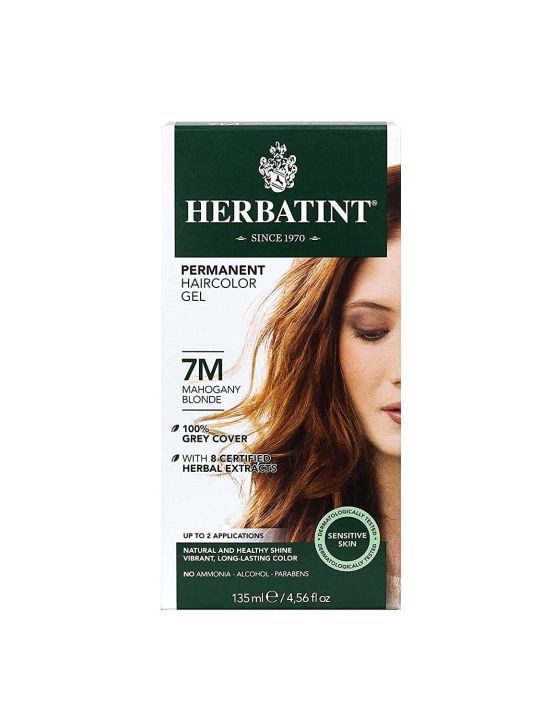 Herbatint Permanent Haircolor Gel M Mahogany Blonde Oz Ml