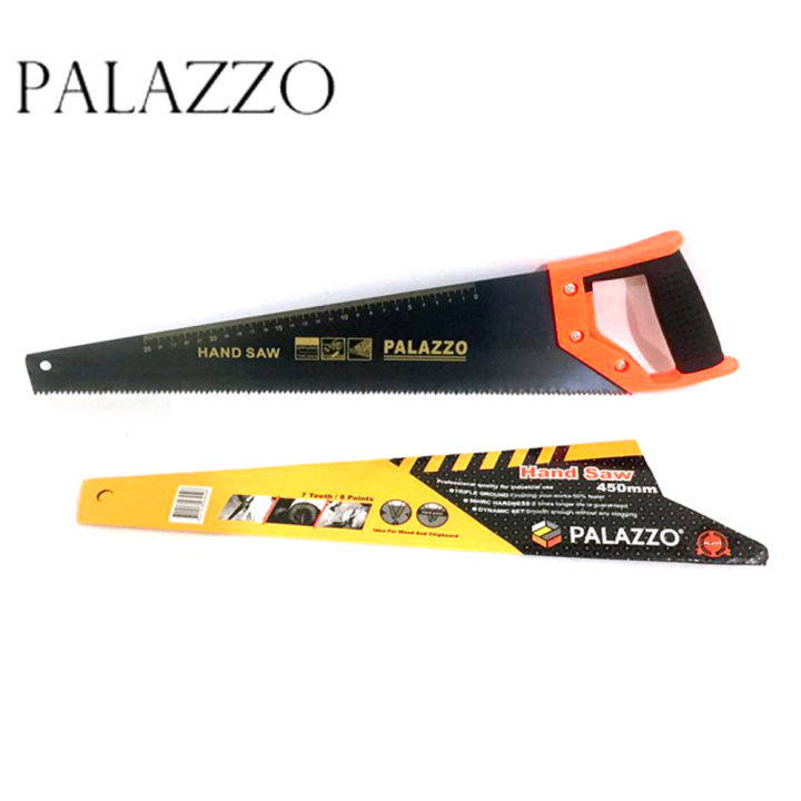 Palazzo Gergaji BELAH Kayu Tangan 18 Gagang Fiber Handsaw 18 Inch 450