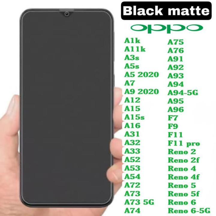 ANTI GORES KACA FULL MATTE OPPO A1K A11K A3S A5S A5 2020 A7 A9 2020 A12