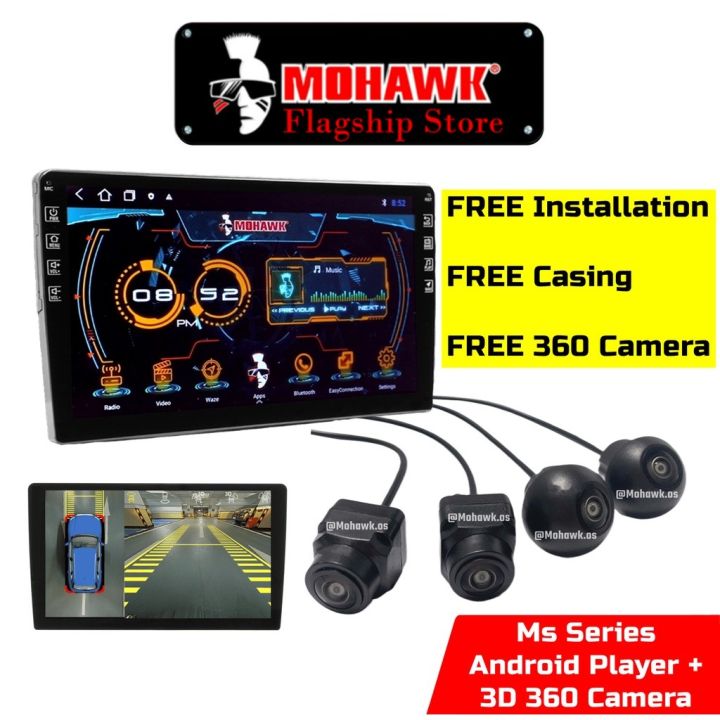 Mohawk Ms Series Car Android Player With D Reverse Camera D View