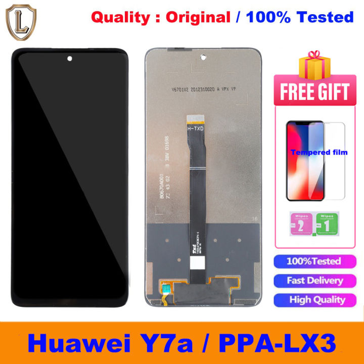 100 Tested Original LCD For Huawei Y7a LCD Display Touch Screen