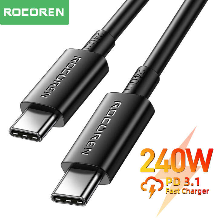 Rocoren Pd W Usb Cable Type C W Fast Charging Charger Cable